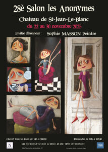 Affiche du 28e Salon des Anonymes 2025